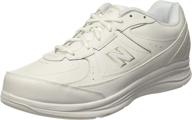 men's athletic white walking shoes - new balance mw577: enhanced for performance logo