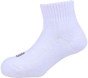 img 3 attached to 🧦 10 Pack Enerwear Unisex Kids Cotton Socks with Cushion Comfort - Crew, Lowcut, and Noshow Styles