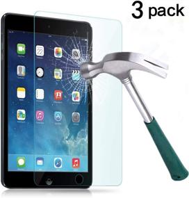 img 4 attached to 📱 TANTEK Tempered Glass Screen Protector for 7.9-Inch iPad Mini 1/2/3 - Clear | Anti-Scratch, Anti-Glare, Anti-Fingerprint, Bubble-Free