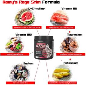 img 1 attached to Улучшенные лаборатории - Mr. Olympia 2020 Большая ярость STIM от Big Ramy - Вкус винограда 🏋️ - Стимулирующий препарат перед тренировкой для повышения фокуса, интенсивной энергии и увеличения силы - 30 порций.