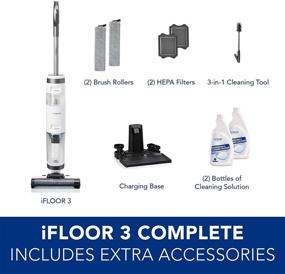 img 2 attached to 🧹 iFloor 3 - Ultimate Cordless Wet Dry Vacuum Cleaner with Extra Accessories for Effortless One-Step Cleaning on Hard Floors