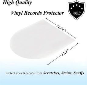 img 3 attached to 🎵 Protect and Preserve Your LP Vinyl Records with BUBM Antistatic Sleeves - 100 Pack, 12-inch Protective Vinyl Covers