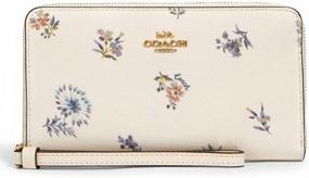 img 2 attached to Coach Large Wallet Dandelion Blossom Women's Handbags & Wallets in Wallets