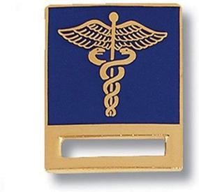 img 1 attached to 💙 Prestige Medical Caduceus Blue Pin, 0.35 oz