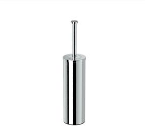 img 4 attached to 🚽 Gatco 1481 Latitude II Thin Toilet Brush Holder, Chrome