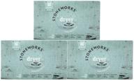 🌧️ grab green stoneworks fragrance free natural dryer sheets, rain scent, 3 count logo