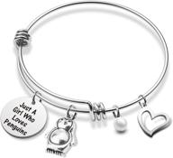 loves penguins bracelet jewelry frinedship logo