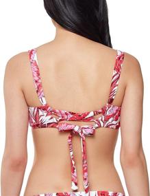 img 2 attached to Jessica Simpson Standard Swimsuit Separates Women's Clothing and Dresses