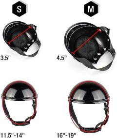 img 2 attached to Lesypet Dog Helmet: Premium Safety Cap for Small Cats and Dogs Biking in Style