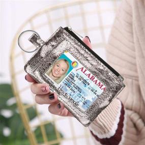img 3 attached to Multi-functional Purse Wallet Change Pouch Keychain for Men: Stylish Accessories in Wallets, Card Cases & Money Organizers