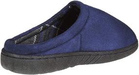 img 3 attached to 🛀 Boys' Micro Suede Plaid Clog Slippers by Skysole (Various Colors & Sizes)