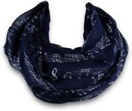 knitpopshop music infinity scarf summer women's accessories and scarves & wraps logo