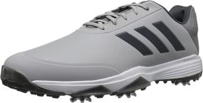 img 4 attached to Adipower Bounce Golf Shoes for Men by adidas Golf