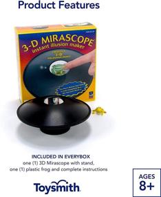 img 2 attached to 🔮 Toysmith 79747 3D Mirascope: Mesmerizing 6-Inch Holographic Illusion Toy