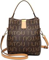 laorentou printing crossbody shoulder handbags logo