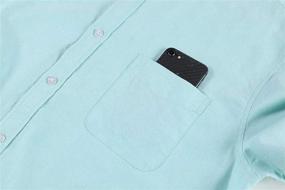 img 1 attached to 👔 Men's Clothing: Regular Sleeve Oxford Shirts by PSM