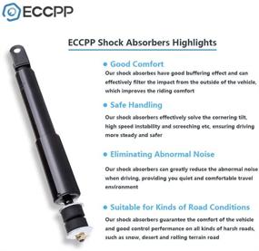 img 1 attached to 🚗 ECCPP Front Shocks Absorbers for Chevy Tahoe, Avalanche 1500, Silverado 1500, GMC Sierra 1500, Suburban 1500 & Yukon XL 1500 - Quality Upgrade!