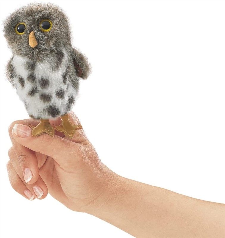 folkmanis mini spotted finger puppet 로고