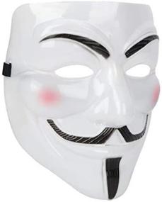 img 2 attached to PomeMall White Anonymous Guy Mask: Unleash Your Inner Mystery