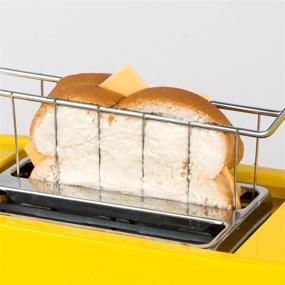 img 2 attached to Nostalgia TCS2: Easy-Clean Grilled Cheese Toaster with Adjustable Toasting Dial