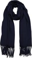 🧣 sojos women's fashionable oversized cashmere feel pashmina shawls wraps winter scarf sc304 logo