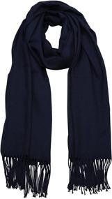 img 4 attached to 🧣 SOJOS Women's Fashionable Oversized Cashmere Feel Pashmina Shawls Wraps Winter Scarf SC304