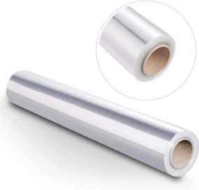 img 2 attached to 🎁 Clear Cellophane Wrap Roll (31.5 in x 100 ft) - Perfect for Gift Baskets, Wrapping Paper and More!