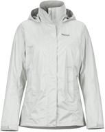 marmot womens precip¿ jacket platinum women's clothing in coats, jackets & vests logo