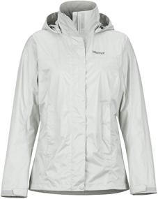 img 4 attached to Marmot Womens PreCip¿ Jacket Platinum Women's Clothing in Coats, Jackets & Vests