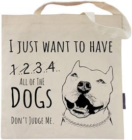 img 4 attached to Dogs Tote Pet Studio Art Women's Handbags & Wallets in Totes