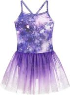 purple leotards mermaid skirted gymnastics логотип