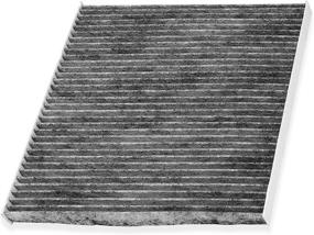 img 1 attached to EPAuto CP173 (CF11173) Premium Flexible Cabin Air Filter with Activated Carbon - Nissan Replacement