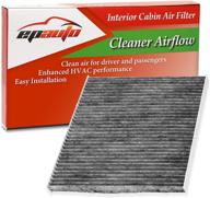 epauto cp173 (cf11173) premium flexible cabin air filter with activated carbon - nissan replacement logo