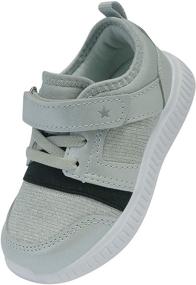 img 3 attached to 👟 FEITAI Lightweight Sneakers: Perfect Toddler Boy Girl School Running Shoes!