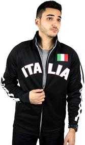 img 2 attached to Hardcore Italians Italia Track Jacket Men's Clothing