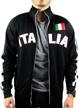 hardcore italians italia track jacket men's clothing logo