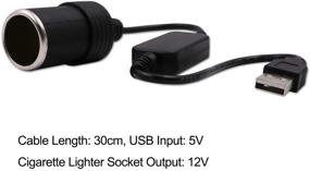 img 3 attached to Удобный USB A-штекер на 12V автомобильную розетку для зарядки сигарет - 2 штуки.