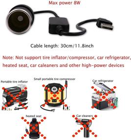 img 2 attached to Удобный USB A-штекер на 12V автомобильную розетку для зарядки сигарет - 2 штуки.