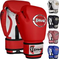 farabi boxing gloves kickboxing sparring sports & fitness and other sports logo