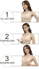 img 3 attached to HOFISH Pumping Maternity Nursing Everyday Women's Clothing