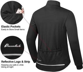 img 2 attached to Przewalski Thermal Cycling Softshell Windbreaker Sports & Fitness and Cycling