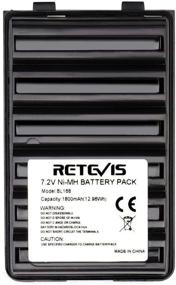 img 4 attached to 🔋 Retevis BL168 Two Way Radio Battery for Yaesu FT-60R VX-170 Vertex VX-150 VX-160 FT-60 FT-60E FT-60R FT-250E FT-250R FT-270E | 7.2V 1800mAh Ni-MH Rechargeable Battery - 1 Pack