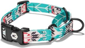 img 4 attached to 🐶 Wolfgang Man & Beast Premium Martingale Dog Collar: Made in USA, Perfect for Small, Medium, and Large Dogs