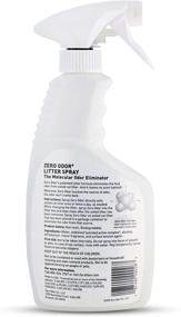 img 1 attached to Zero Odor – Litter Odor Eliminator: Permanently Eliminate Litter Odors Using the Best Patented Molecular Technology - Pet Safe &amp; Works on all Types of Litter, 16oz (Over 400 Sprays)