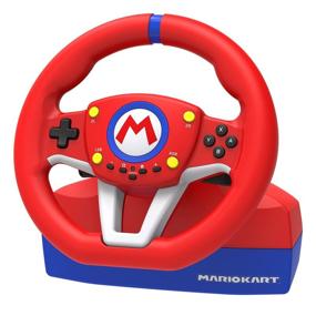 img 4 attached to 🎮 Officially Licensed Hori Nintendo Switch Mario Kart Racing Wheel Pro Mini - Optimized for Nintendo Switch