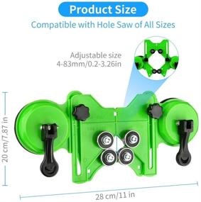 img 1 attached to KKUYT Adjustable Centering Locator Porcelain