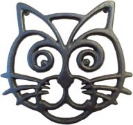 housewarming cat trivet: 🐱 stylish decorative accessory for kitchen logo