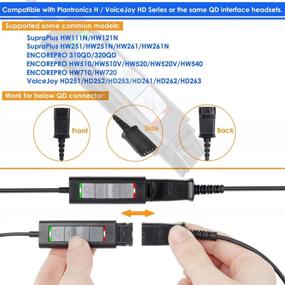 img 2 attached to Разъем QD (быстроразъемный) для адаптера USB-кабеля с регулятором громкости