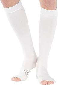 img 1 attached to 🧦 Premium American-Made Medical Grade Compression Socks: Absolute Support 10-20mmHg