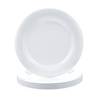 amazoncommercial white melamine narrow plate: top-quality food service equipment & supplies logo